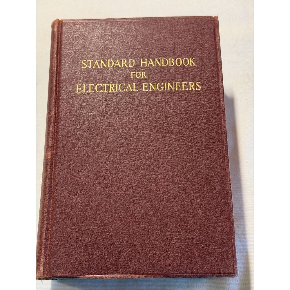 Vintage Standard Hanbook for Electrical Engineers 1949 HC